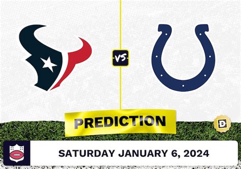 Houston Texans vs Indianapolis Colts picks, predictions for NFL .
